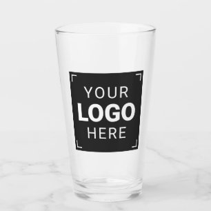 Verre à pied en verre personnalisé avec logo