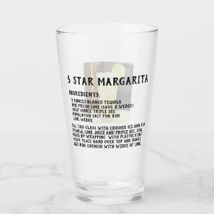 Verre à pinte avec 5 étoiles Margarita Recette