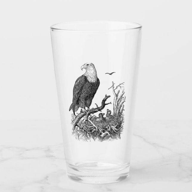Verre à pinte d'aigle (Devant)