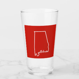 Verre à pinte en Alabama