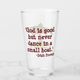 Verre à pinte humoristique pour la pêche