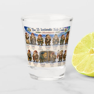 Verre A Shot 13 lutins islandais de Noël à reykjavik
