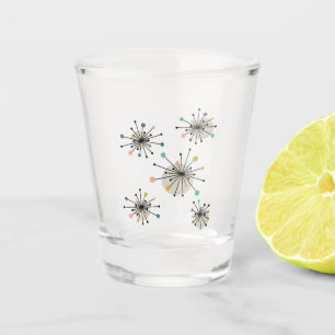 Verre A Shot 1950 L'ère atomique a commencé Midsiècle moderne