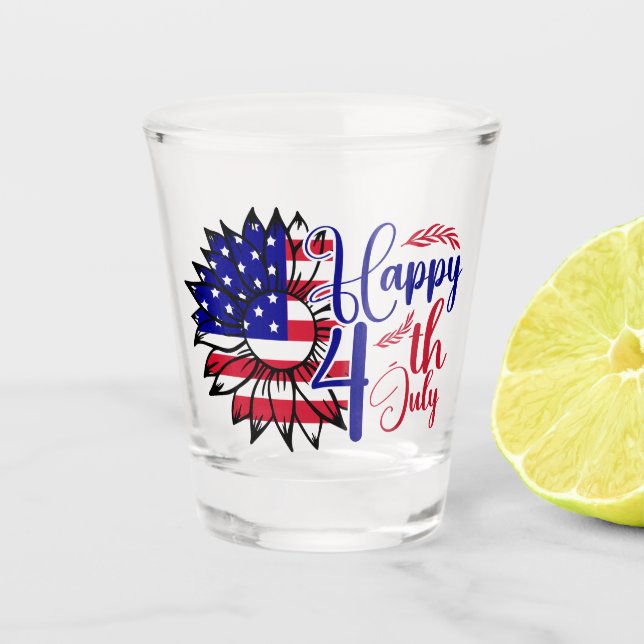 Verre A Shot 4 juillet (Devant)
