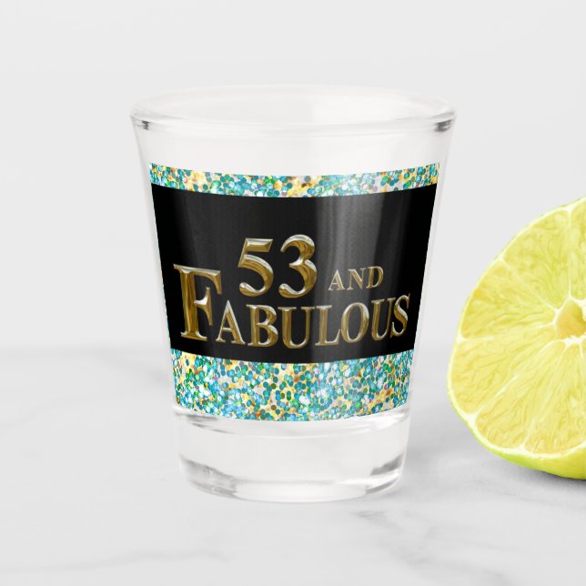 Verre A Shot 53e anniversaire  (Devant)