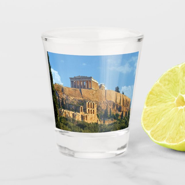 Verre A Shot Acropole (Devant)