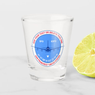 Verre A Shot Aéroport, Pilote, Voyageur