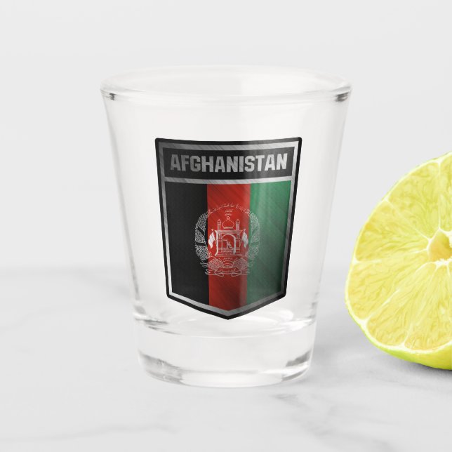 Verre A Shot Afghanistan (Devant)