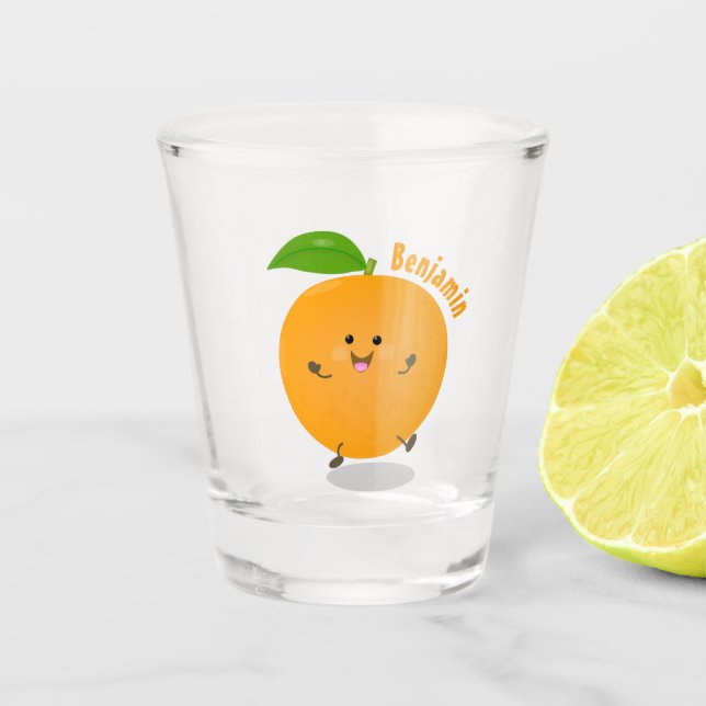 Verre A Shot Agréable agrumes d'orange (Devant)
