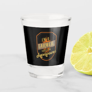 Verre A Shot Agriculteur