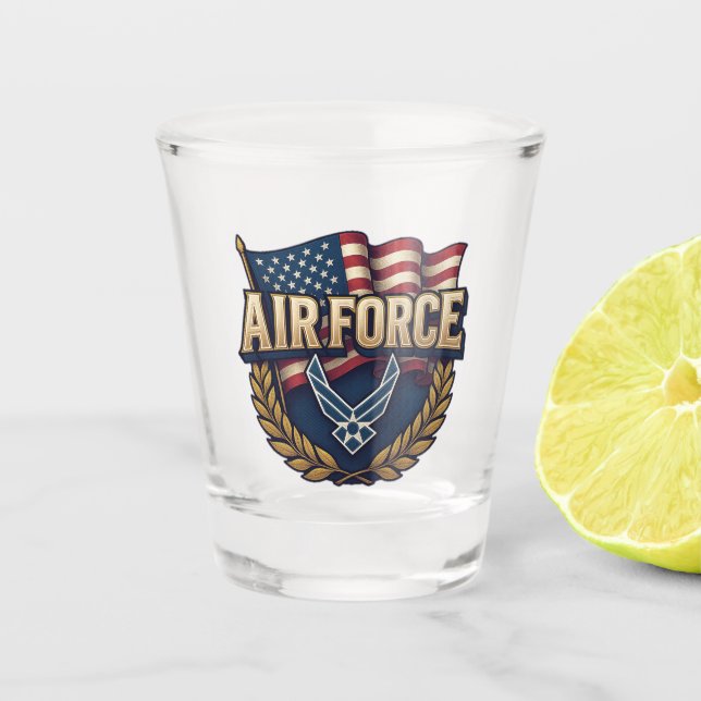 Verre A Shot Air Force (USAF) (Devant)