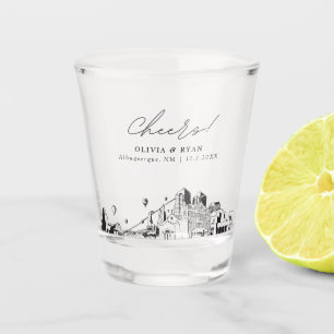 Verre A Shot Albuquerque Mariage Favoriser les encouragements p