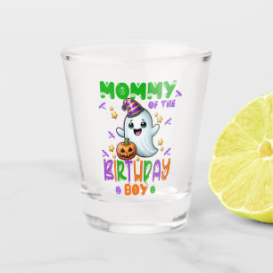 Verre A Shot "alloween Fantôme Anniversaire Garçon maman Éffray