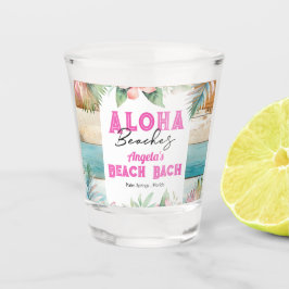 Verre A Shot Aloha Beach Bachelorette Tropicale Week-end