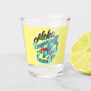 Verre A Shot Aloha Hawaii Surf Rider Thunder_Cove