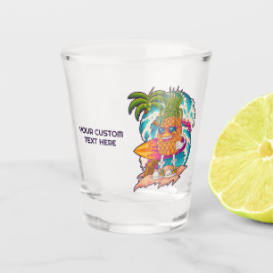 Verre A Shot Ananas de navigation de texte personnalisé