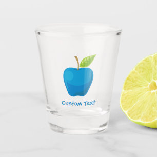Verre A Shot Apple Blue