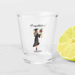 Verre A Shot Aquarelle personnalisée