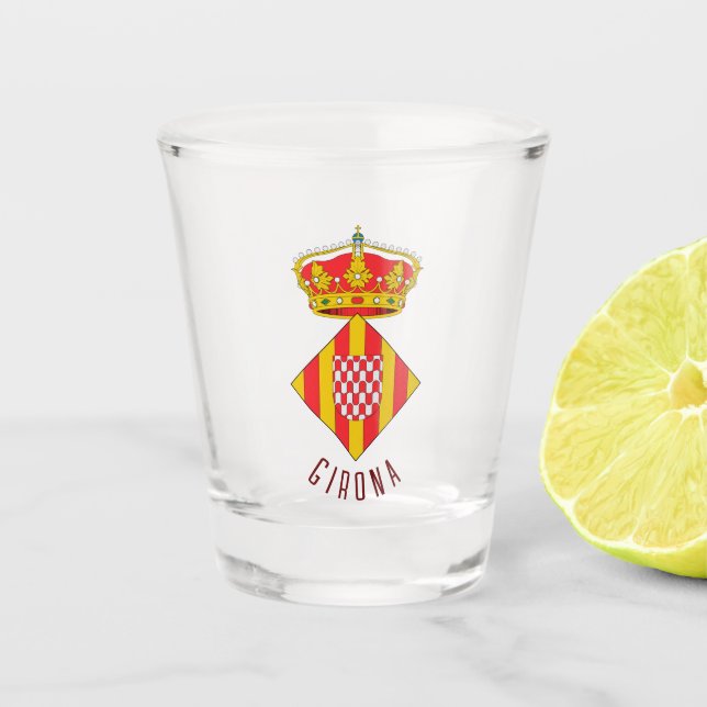 Verre A Shot Armoiries de Gérone (Devant)