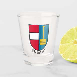 Verre A Shot Armoiries de Hallstatt - AUTRICHE