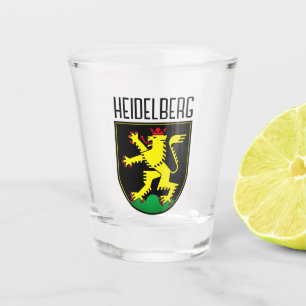 Verre A Shot Armoiries de Heidelberg - ALLEMAGNE