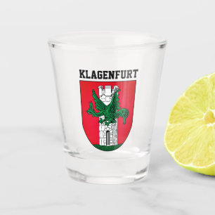 Verre A Shot Armoiries de Klagenfurt - AUTRICHE