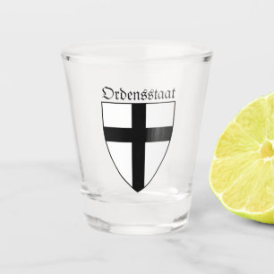 Verre A Shot Armoiries de l'ordre teutonique (Ordensstaat)