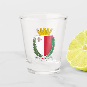 Verre A Shot Armoiries de Malte