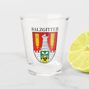 Verre A Shot Armoiries de Salzgitter, Allemagne