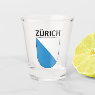 Verre A Shot Armoiries de Zürich