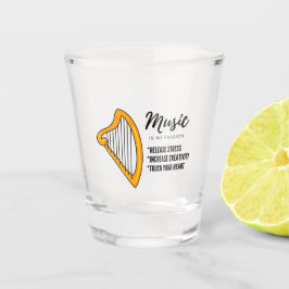 Verre A Shot arpa Musique, instrument, amoureux