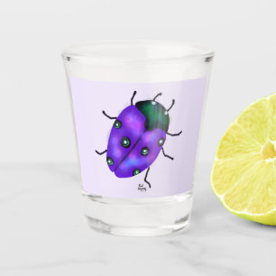 VERRE A SHOT ART LADYBUG