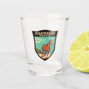 Verre A Shot Assateague State Park Maryland Badge