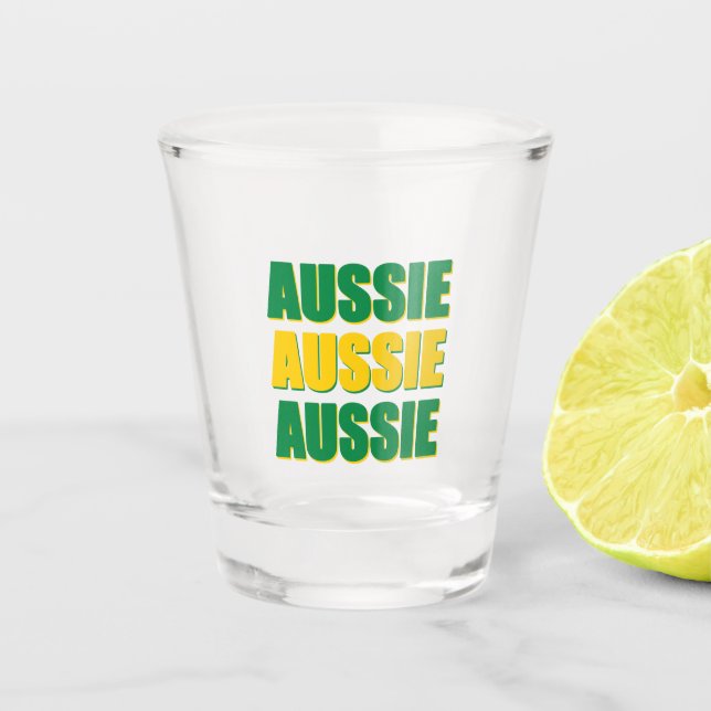 Verre A Shot Aussie Australe (Devant)