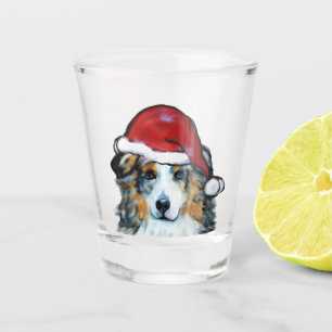 Verre A Shot Australian Shepherd