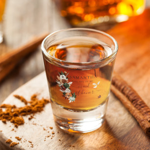 Verre A Shot Automne Boho Serez-vous ma servante d'honneur ?