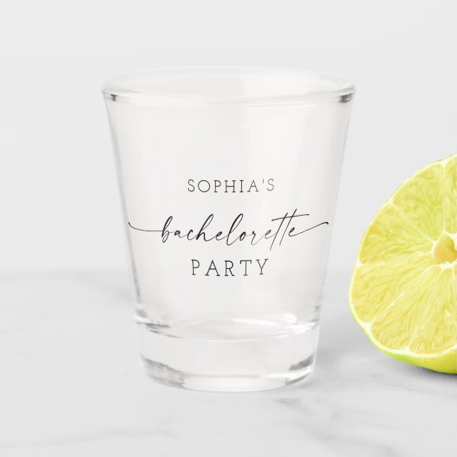 Verre A Shot Bachelorette Party Shot Glass (Devant)