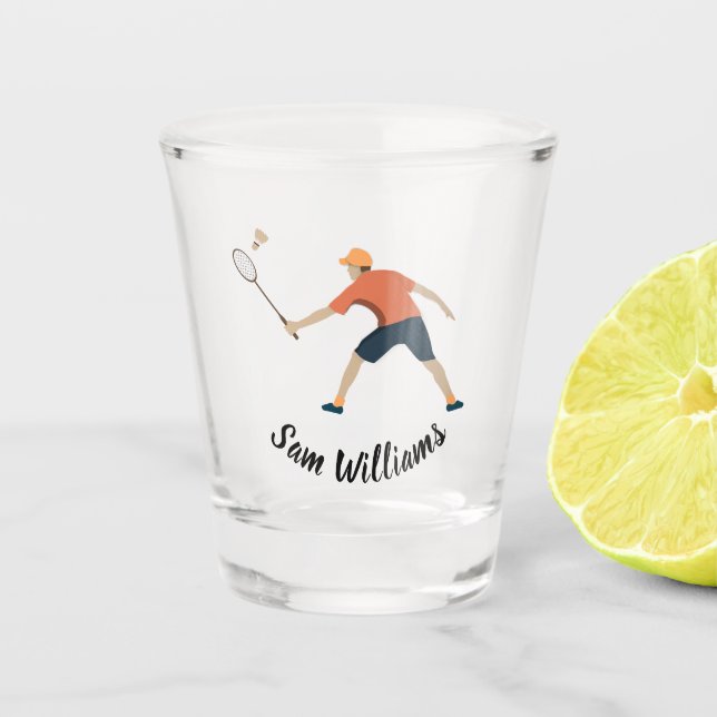 Verre A Shot Badminton (Devant)