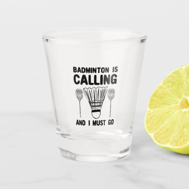 Verre A Shot Badminton - Badminton (Devant)