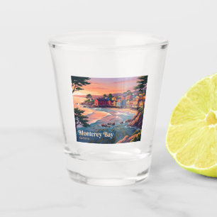 Verre A Shot Baie de Monterey Californie