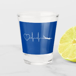 Verre A Shot Baignade - Baignade Coeur
