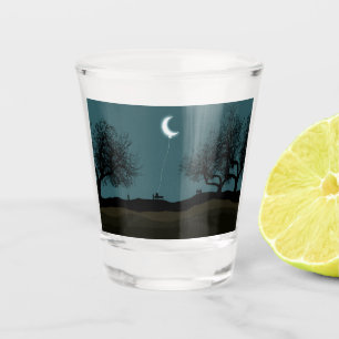 Verre A Shot Ballons de lune