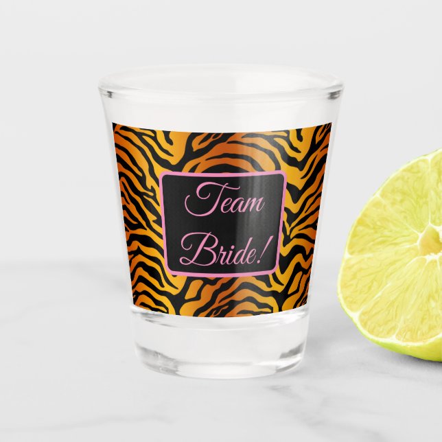 Verre A Shot Bande de tigre (Devant)