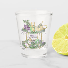 Verre A Shot Barre Mahjong personnalisée