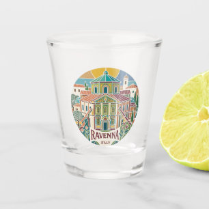 Verre A Shot Basilique San Vitale Italie