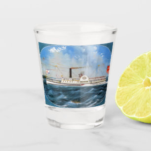 Verre A Shot Bateau à vapeur Reindeer 1850
