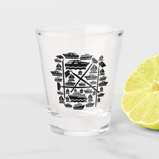 Verre A Shot Bateaux & Hots (Devant)