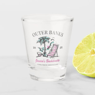 Verre A Shot Beach Bachelorette Party Custom Bridesmaid Cadeau