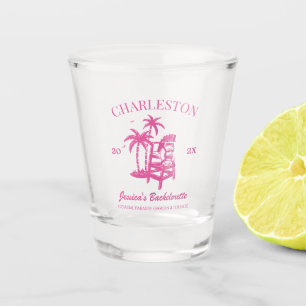Verre A Shot Beach Bachelorte Party rose Épouse personnalisée