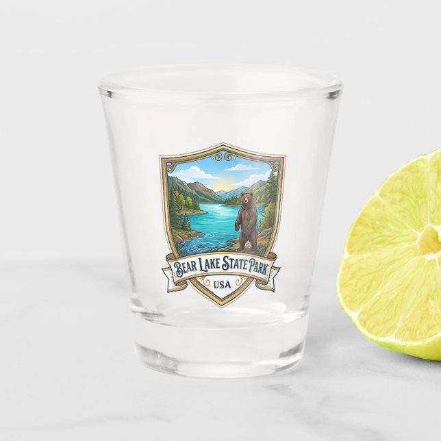 Verre A Shot Bear Lake State Park USA (Devant)
